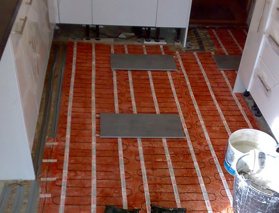 Under Floor Heating Contractrors Hampshire, Surrey, London